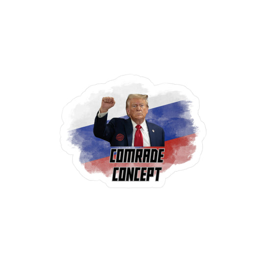 Trump "Comrade Concept" sticker