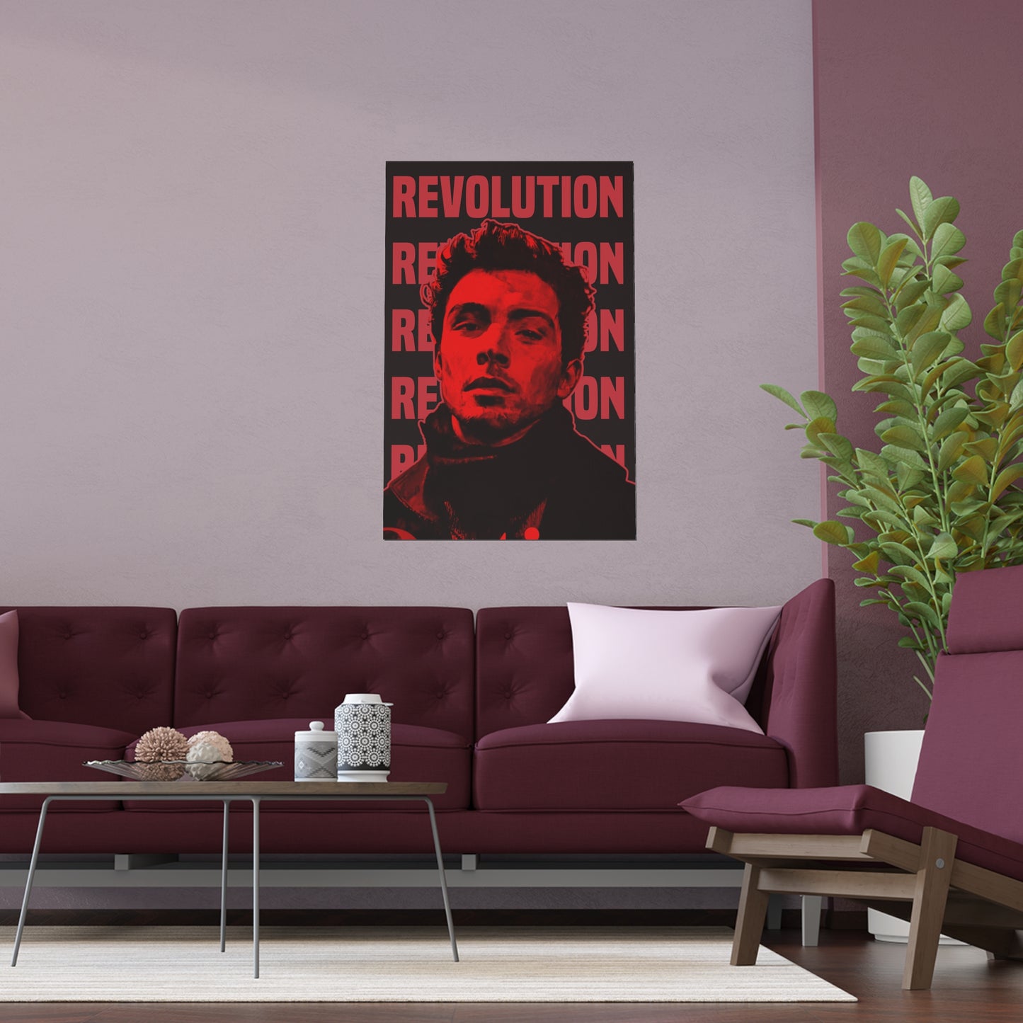 Luigi Mangione - Revolution poster