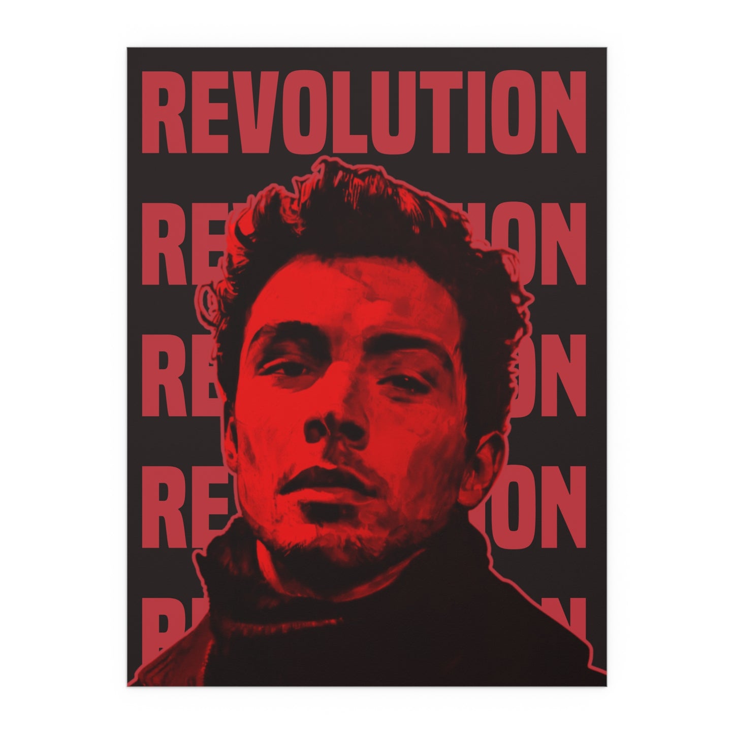 Luigi Mangione - Revolution poster