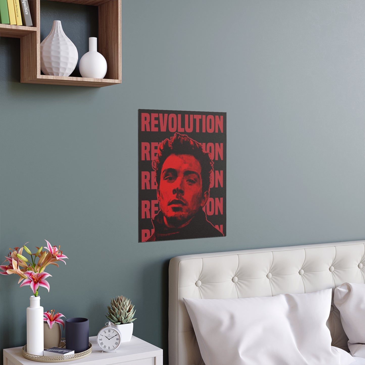 Luigi Mangione - Revolution poster