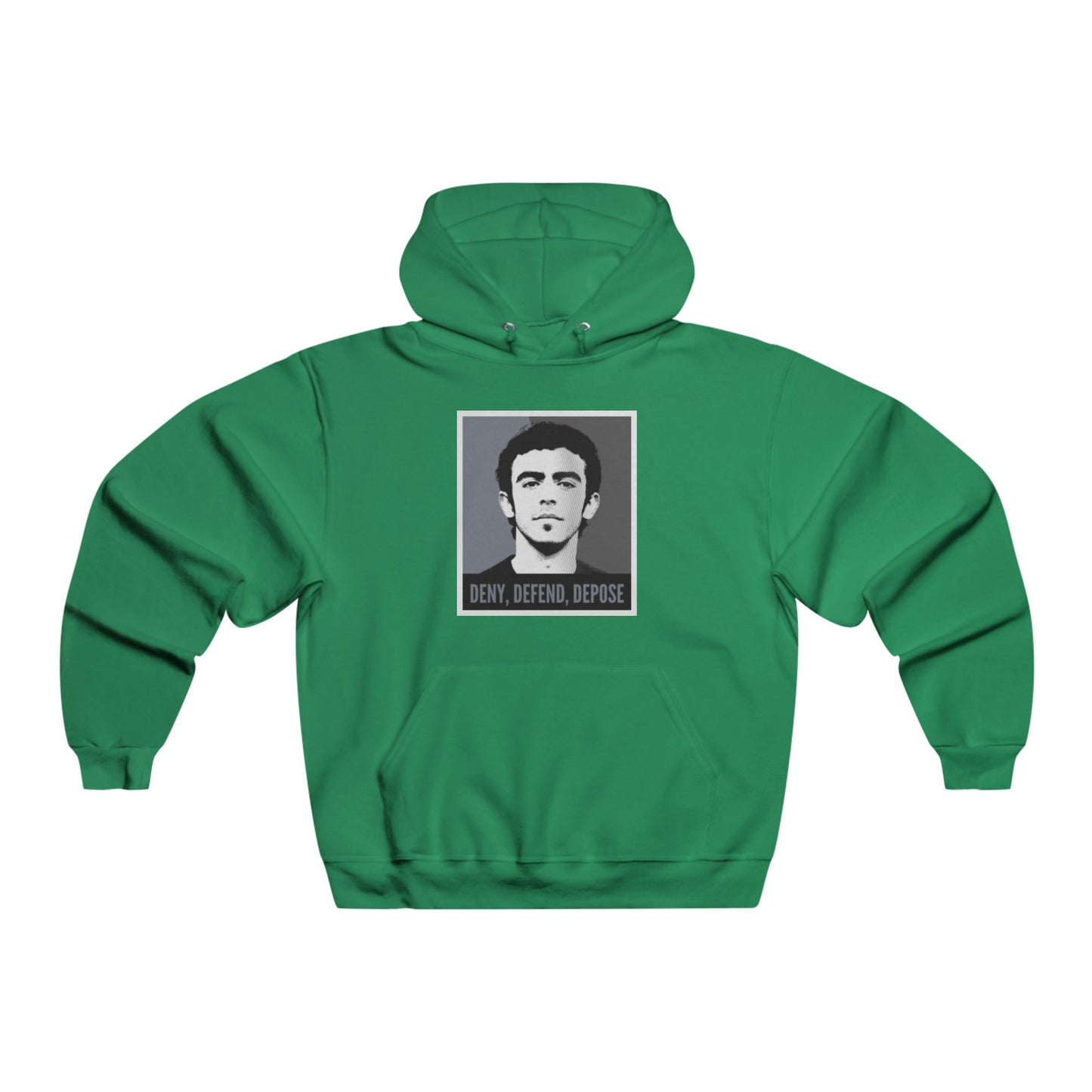 Shepard Fairey inspired Mangione Hoodie