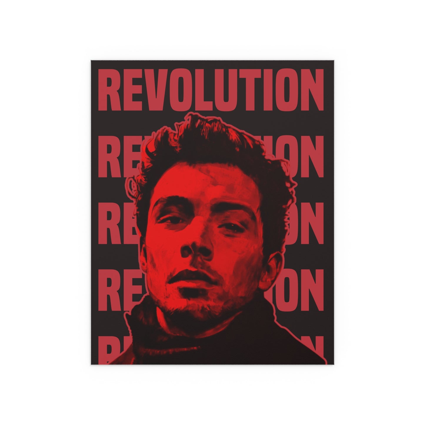 Luigi Mangione - Revolution poster