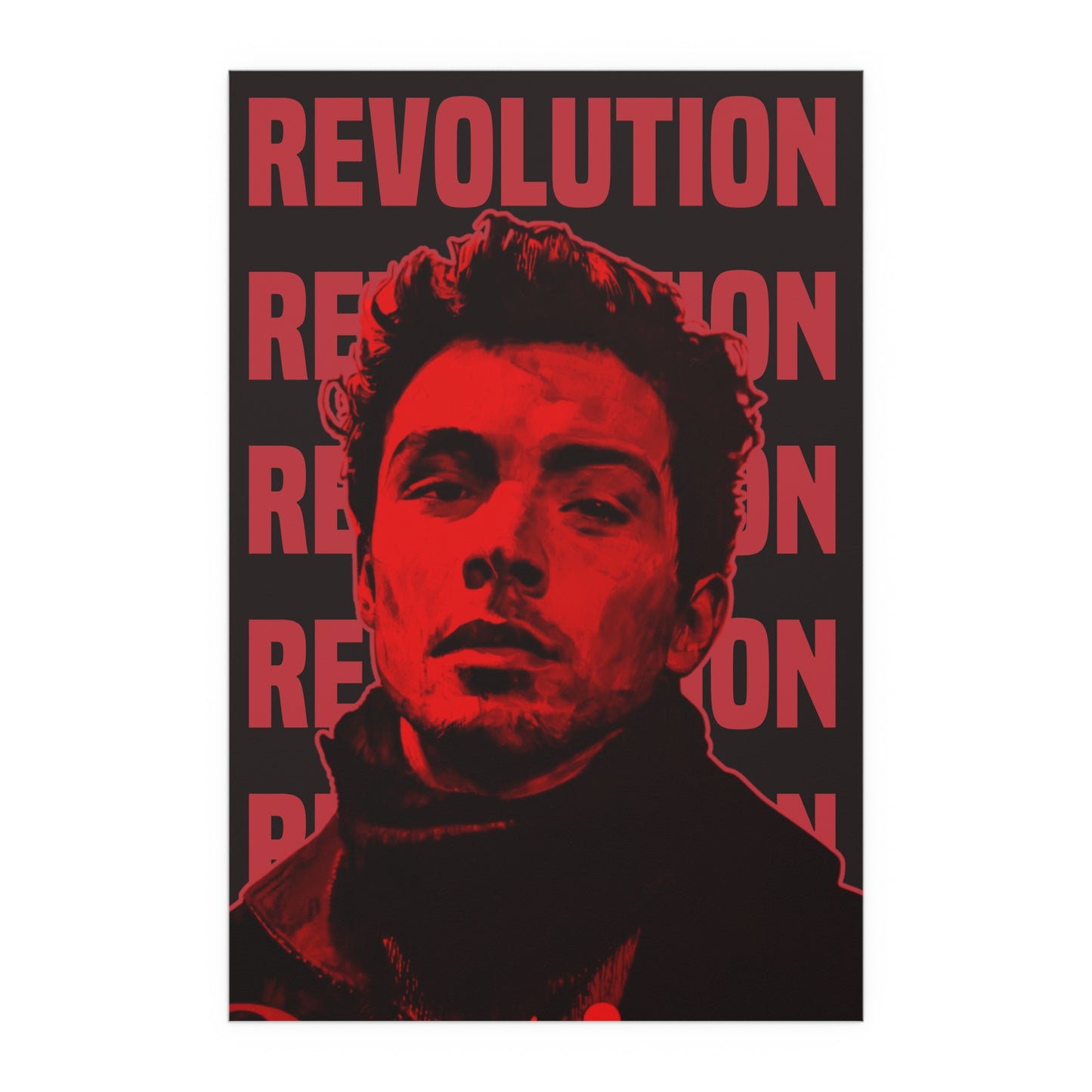 Luigi Mangione - Revolution poster